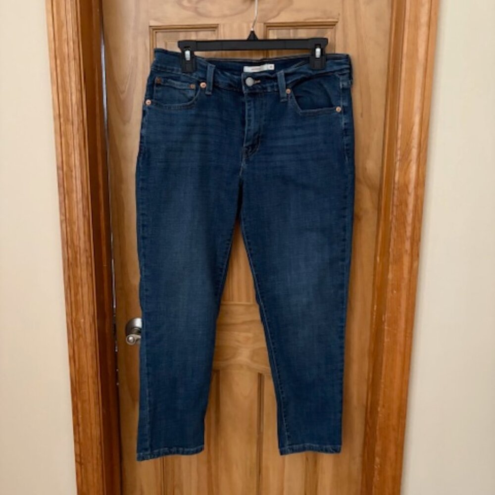 Levi's Dark Blue Boyfriend Jeans